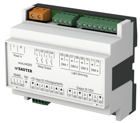 Remote I/O-Modul, ecoLink522, 523