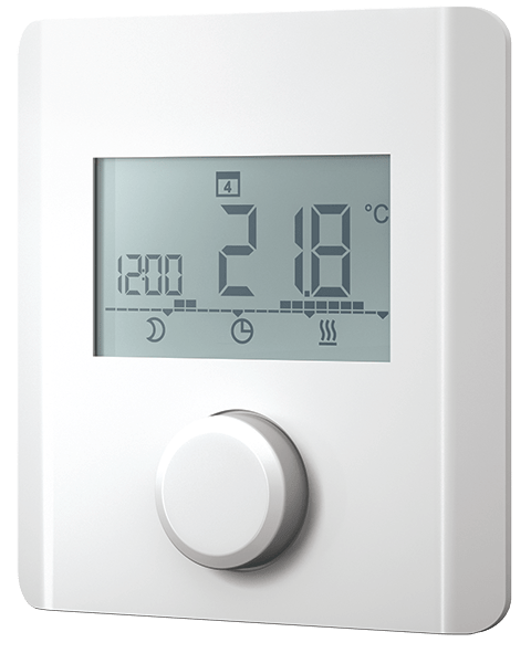 Elektronischer Raumthermostat für Heizen und Heizen/Kühlen mit Display -  Sauter-Cumulus GmbH