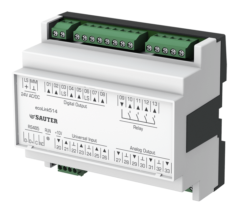 Remote I/O-Modul, ecoLink514, 515