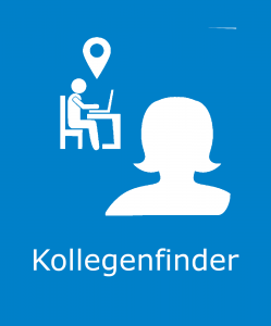 Kollegenfinder - Standorte mit Kollegen teilen und Termine vereinbaren 