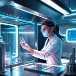 life science - Frau in Labor