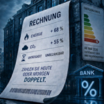 Die Rechnung kommt: für Energie, für CO₂, für Untätigkeit